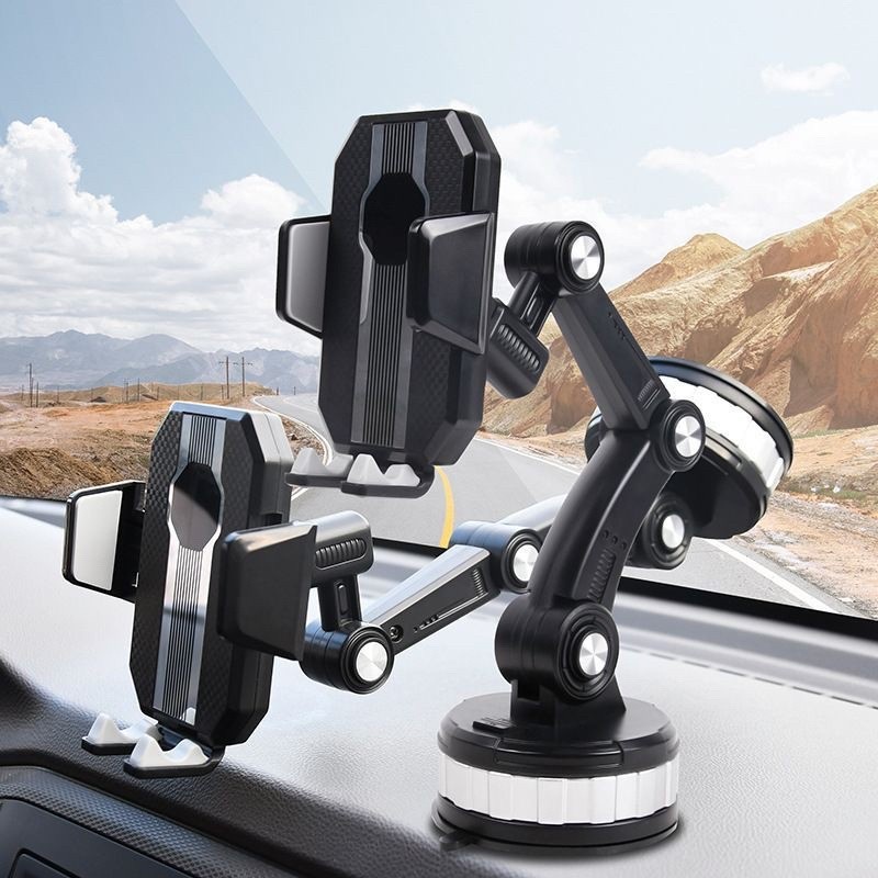 HD-61 HOLDER MOBIL CAR STAND HOLDER HP MOBIL TEMPEL KACA DUDUKAN HANDPHONE DASHBOARD PHONE HOLDER UNIVERSAL