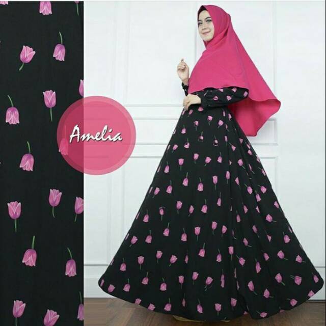 Gamis Wolfis Monalisa Jumbo