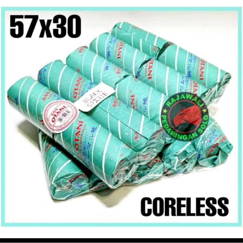 

KERTAS THERMAL PPOB 57 x 30 CORELESS 10 ROLL