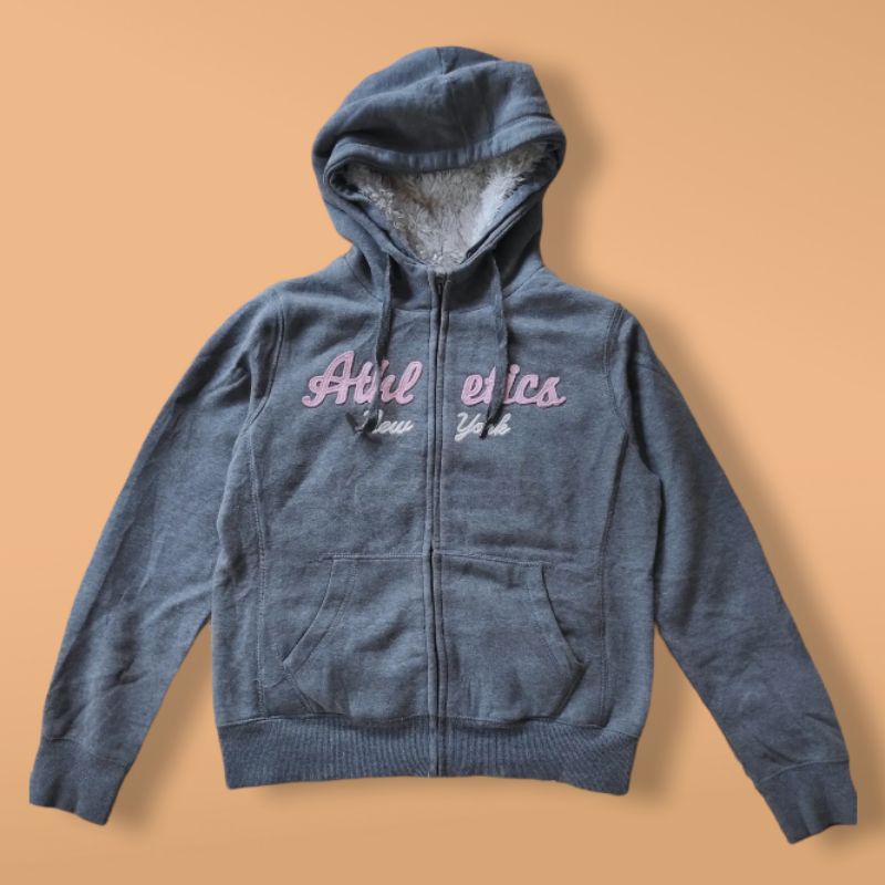 Jaket Hoodie Sherpa Spao