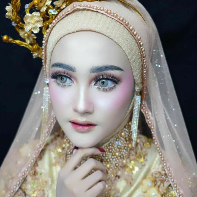 Slayer Mutiara Glitter / Veil Pengantin Glitter / Kerudung Tille Gliter