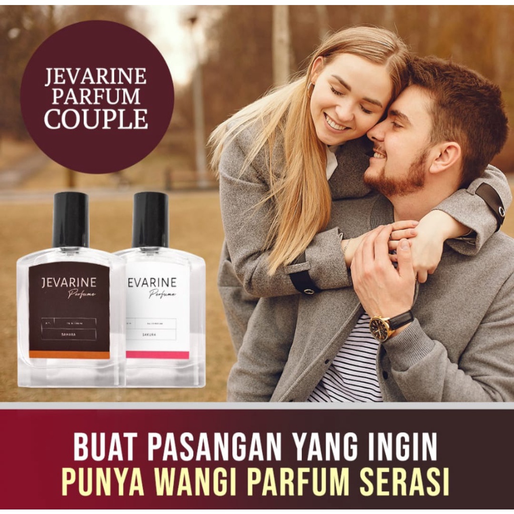 PARFUM JEVARINE COUPLE / PARFUM PASANGAN / JEVARINE SAKURA &amp; SAHARA PARFUME