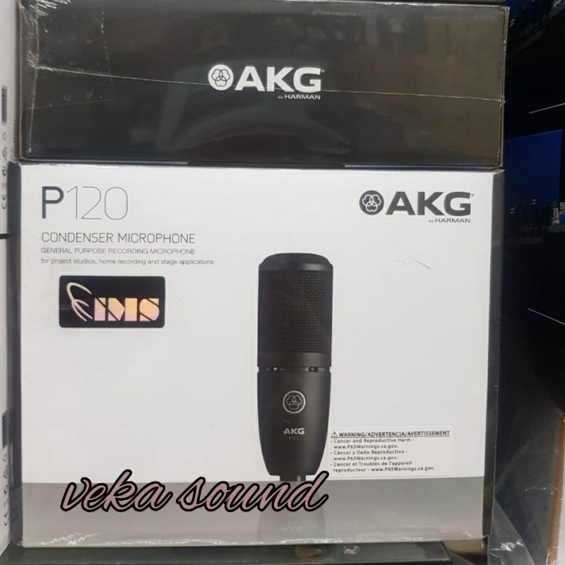 MIC CONDENSOR AKG P120 ORIGINAL RECORDING STUDIO