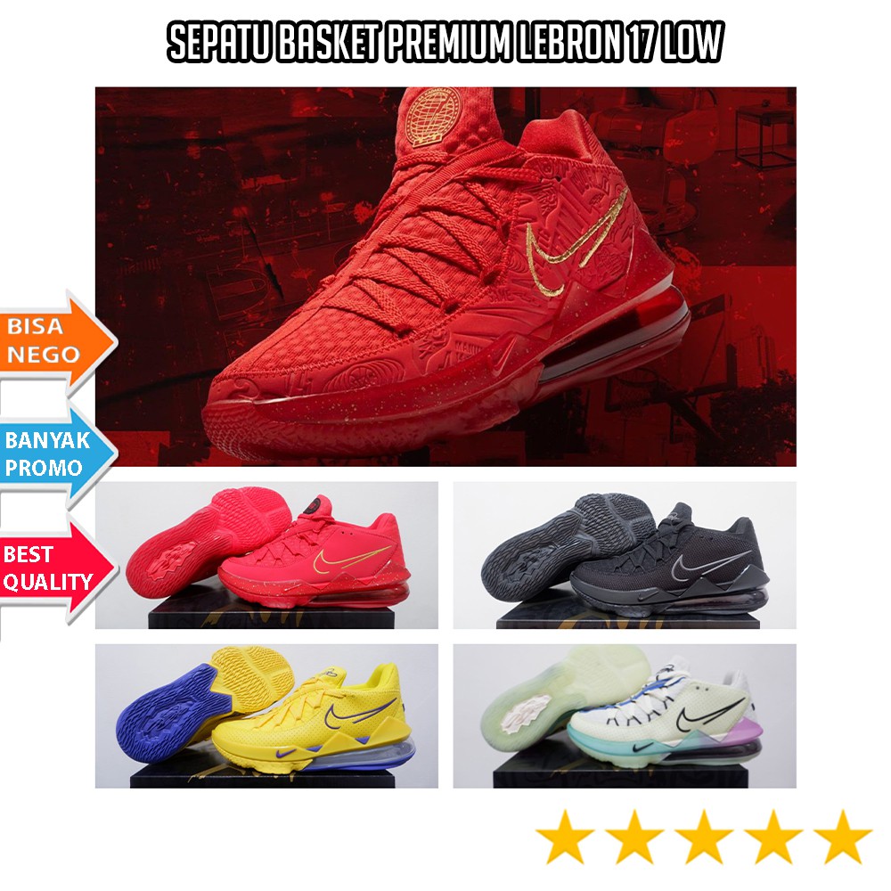 Sneakers / Sepatu Basket Lebron 17 Low