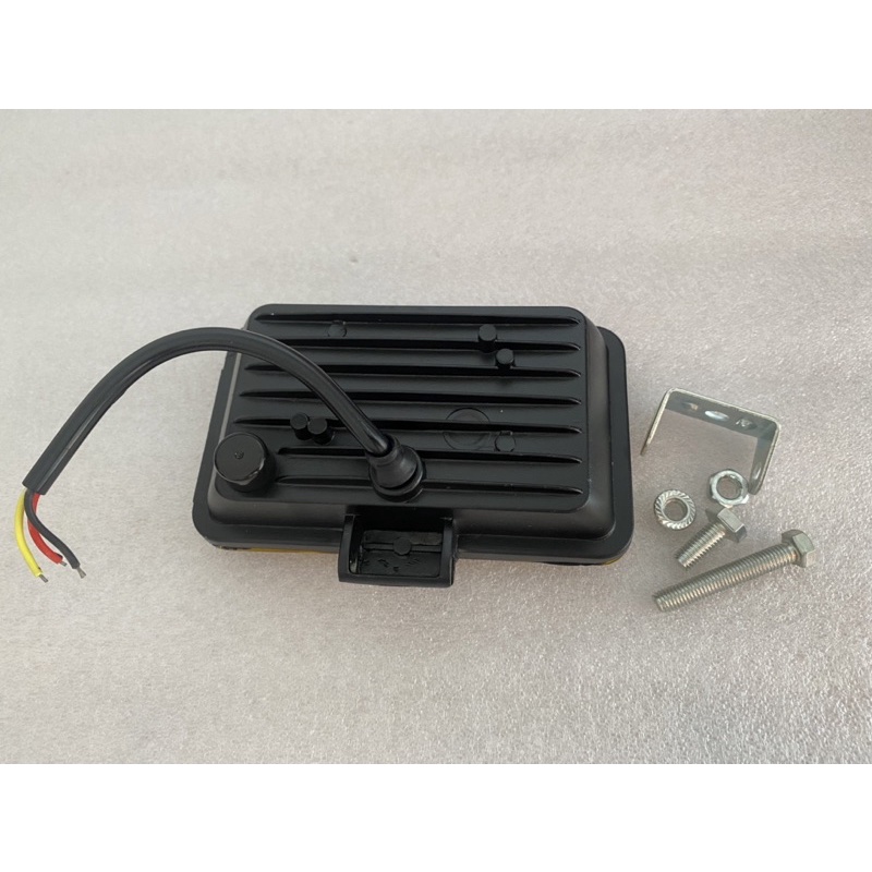 Lampu Tembak Mobil Motor Truk 12-24 Volt 8 Led Kuning JUMBO