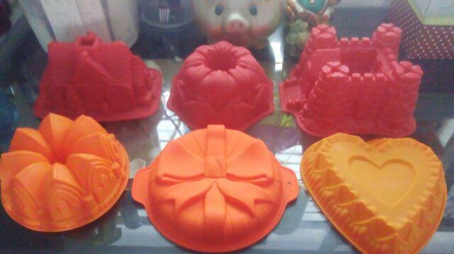 Cetakan Silikon Kue Bolu Puding Tulip Pan