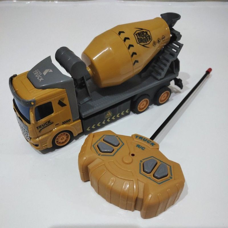 RC TRUK MOLEN REMOT CONTROL CAS - MAINAN MOBIL TRUCK MIXER ANAK REMOT