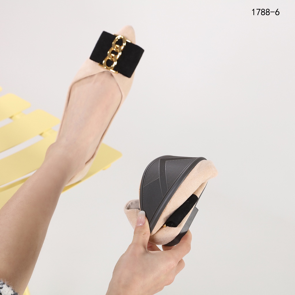 HELIVA Harper Flat Shoes Sol 1cm Wanita 1788-6