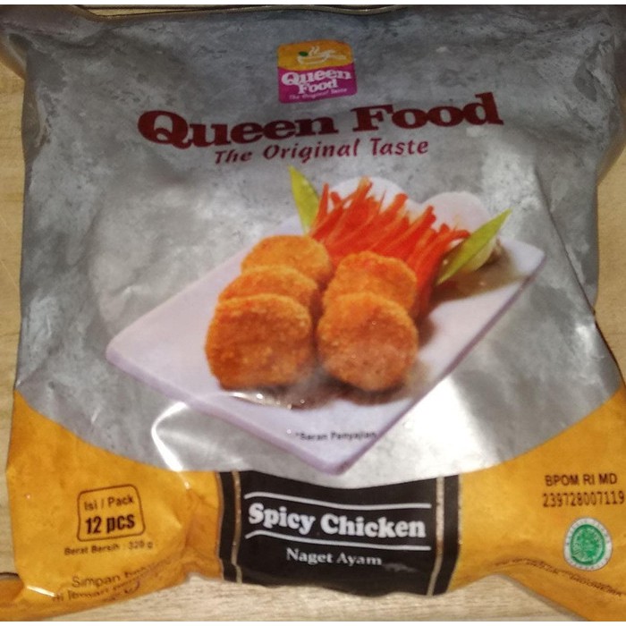 

SPICY CHICKEN QUEEN FOOD ISI 12 PCS