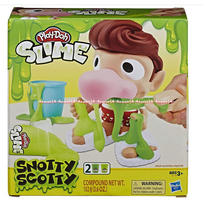 Play-Doh Slime Snotty Scotty Mainan Slime PlayDoh