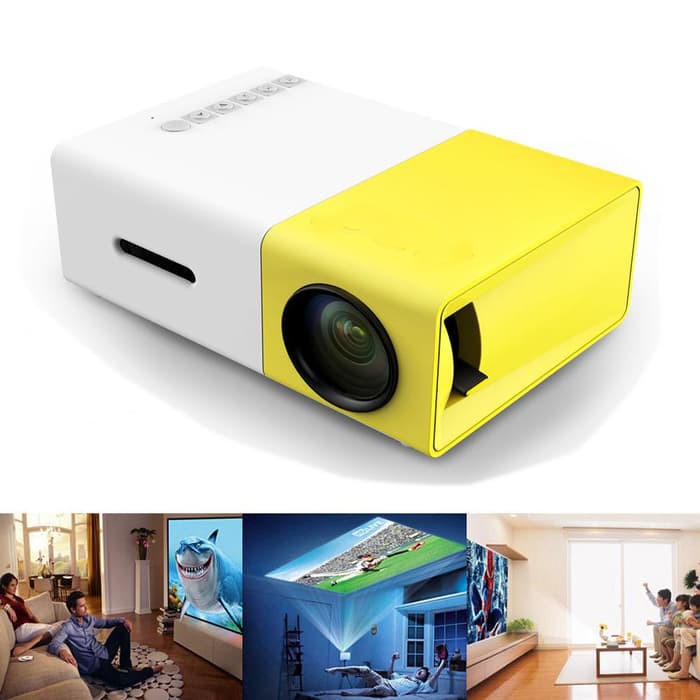 YG-300 Mini HD LED Projector