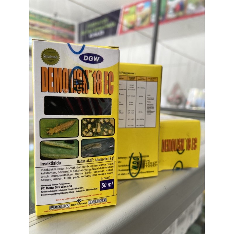 Demolish 18EC 50ml Insektisida Obat Hama Kutu Tanaman