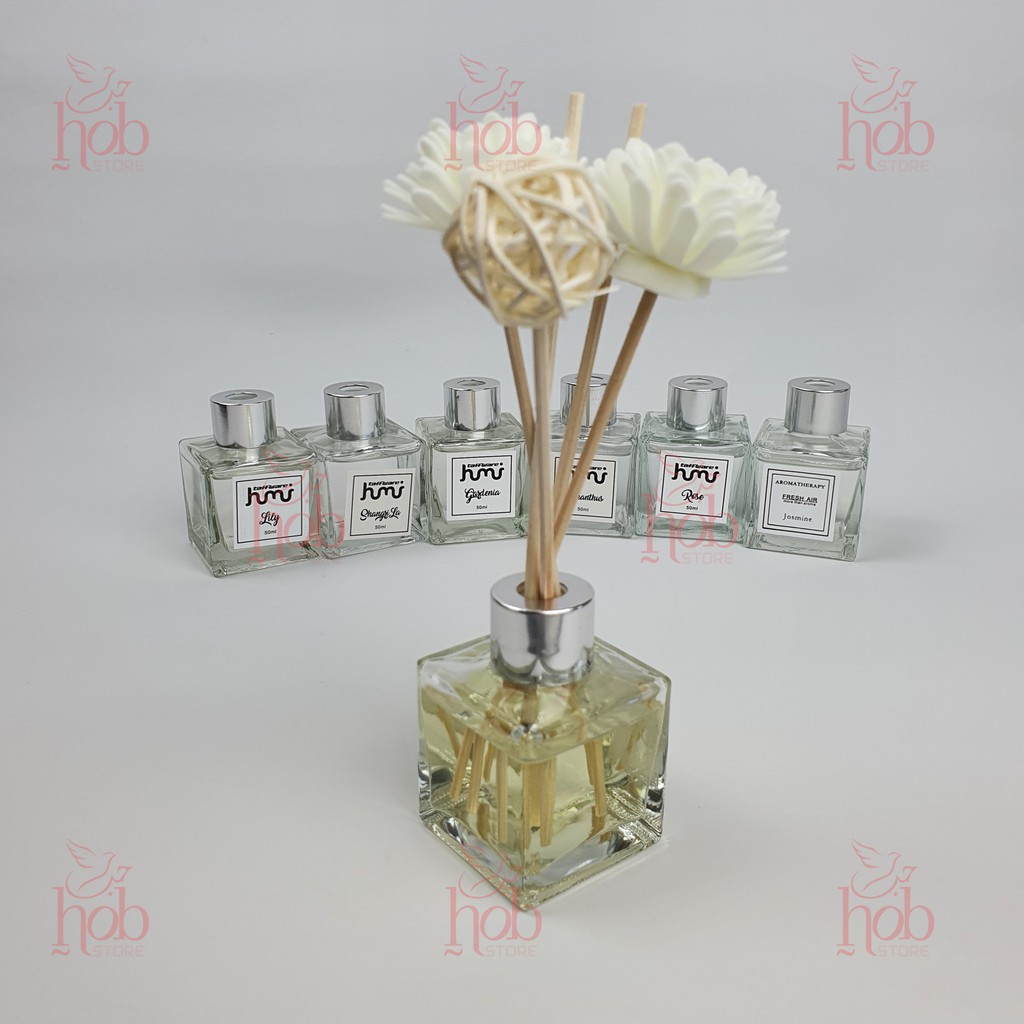 Parfum Pengharum Ruangan Aroma Reed Diffuser Aromatherapy Stick Rotan Taffware 50ml-5