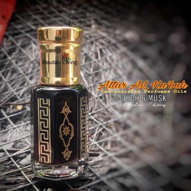 6ML Attar Al Kaabah Perfumes Oil ( Parfum Arab Minyak Wangi Ka’bah Non Alkohol )