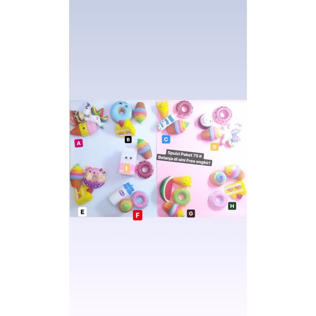 Squishy Murah/Donat/Squishy licensed murah/Squishy murah/squishy kawai