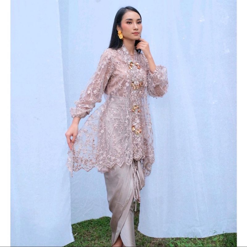 JALEELA - RUNA TOP CHOCO (ATASAN ONLY) NEW