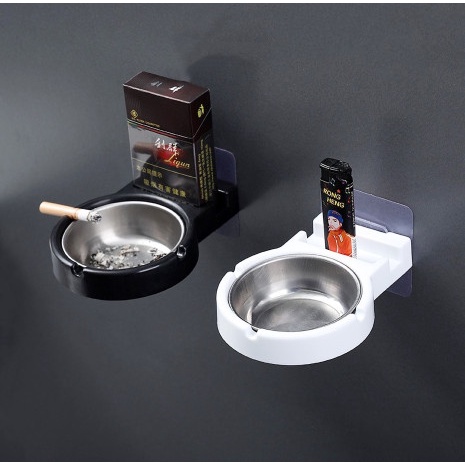 Asbak Tempel Toilet /  Asbak Tempel Dinding Kamar Mandi Tempat Sampah Rokok