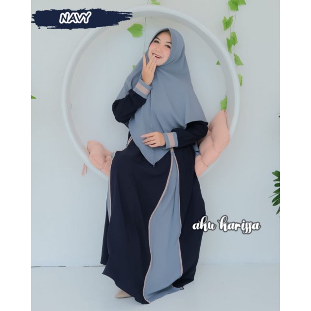 *AMEENA SET BY AKU KARISSA//OneSET gamis original product
