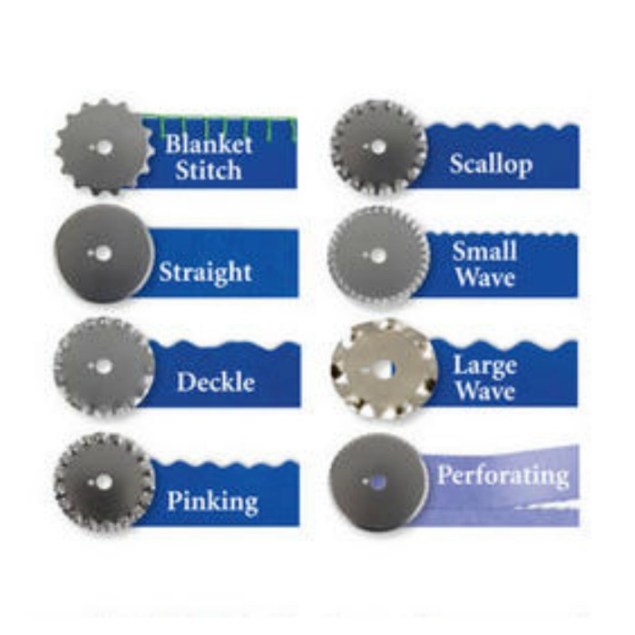 

Diskon Pinking Blade - Refill Rotary Cutter 45Mm Bergaransi