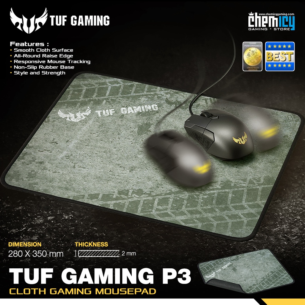 Asus TUF P3 Cloth Surface Gaming Mousepad