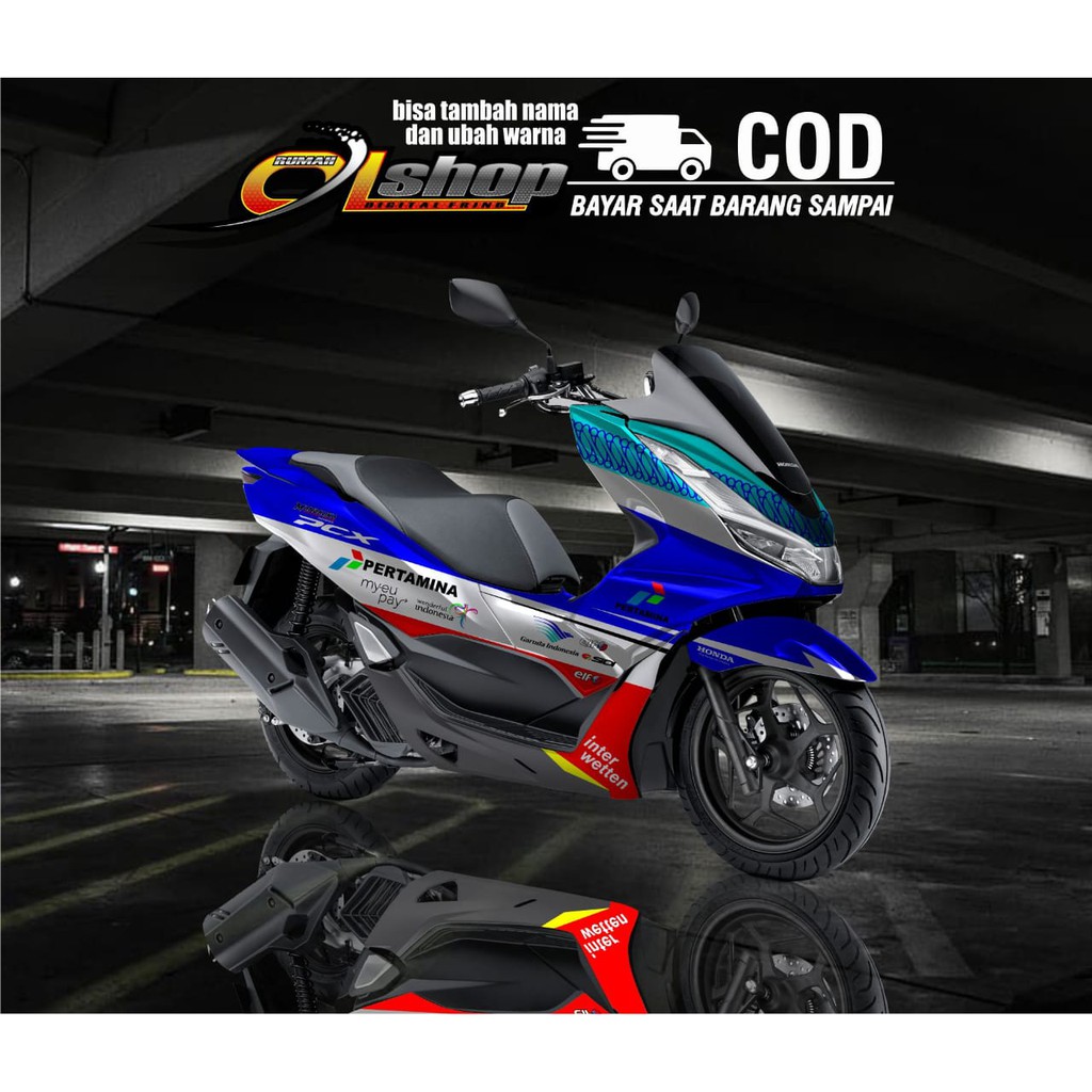 Sticker decal full body Honda PCX Mandalika