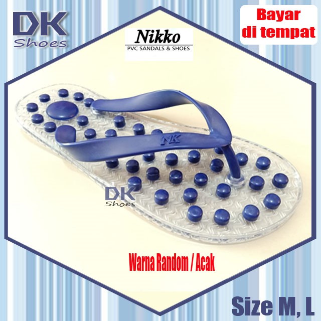 Nikko Kesehatan M-XL / Sandal Jepit Kesehatan Tematik / Sandal Kesehatan / Sandal Wudhu