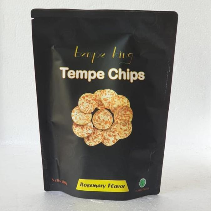 

Kripik Tempe King - Snack Vegan Gluten Free Non GMO 100 gr BERMUTU