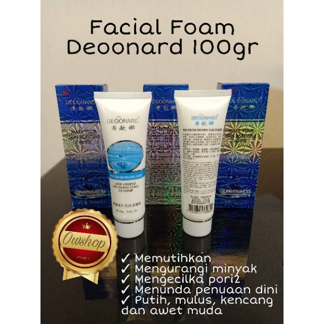 Sabun Facial Foam Deoonard Sabun Facial Foam Deonard 