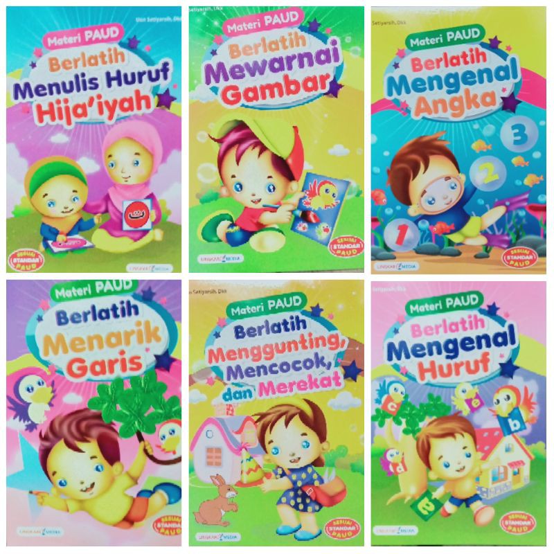 Paket 6 Buku Seri Materi Paud_Tk lingkar media DF