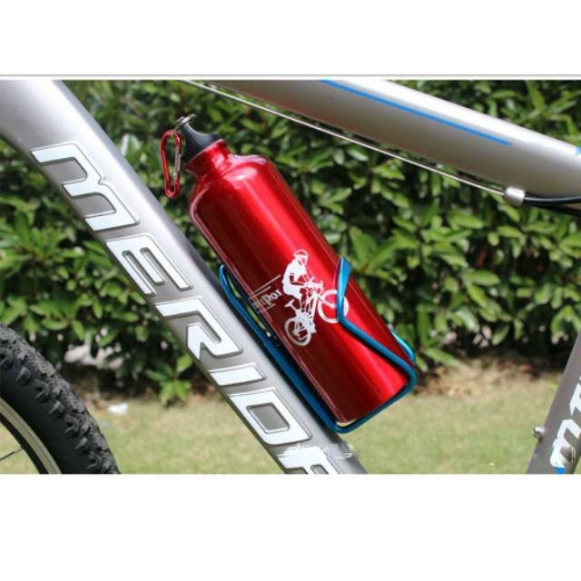 Cage Botol Sepeda Aluminium Water Bottle Holder Dudukan Tempat Minum