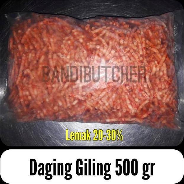 

Daging Sapi Giling Cincang - Daging Bakso Olahan Giling Segar Bandi Berryolshop42