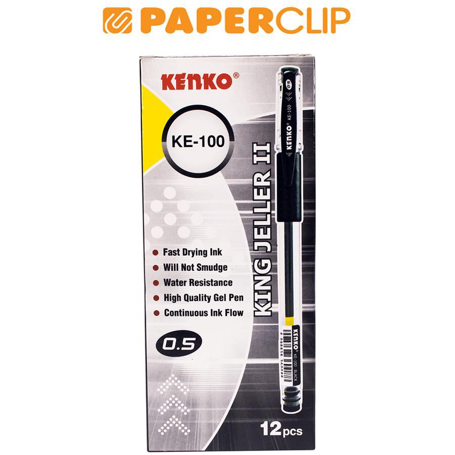 

PULPEN / BALLPOINT KENKO KE100/100C ISI 12 BLACK