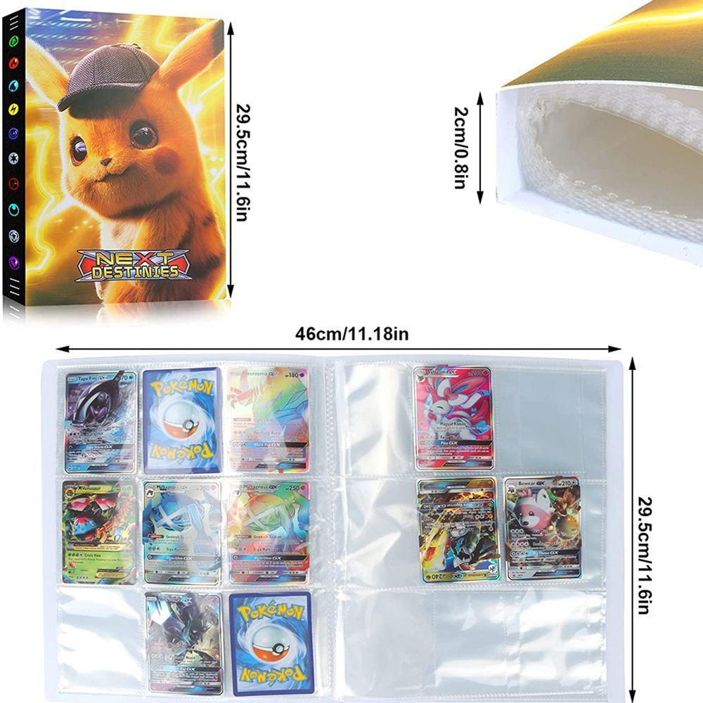 Buku Album Holder Kartu Pokemon Pikachu 9 Saku Isi 432pcs