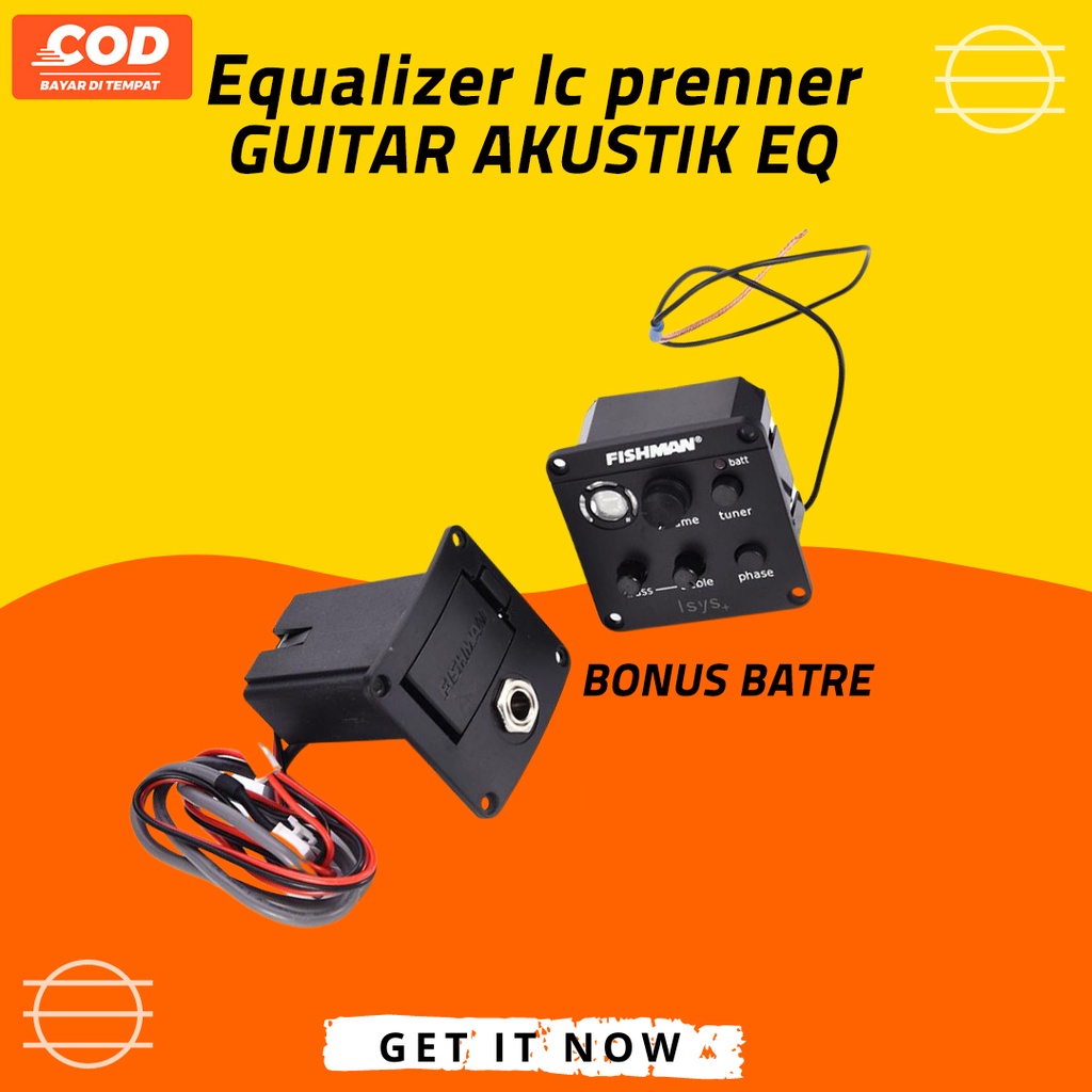Equalizer Fishman Isys+ Original / Fishman/ Preamp Fishman Isys+