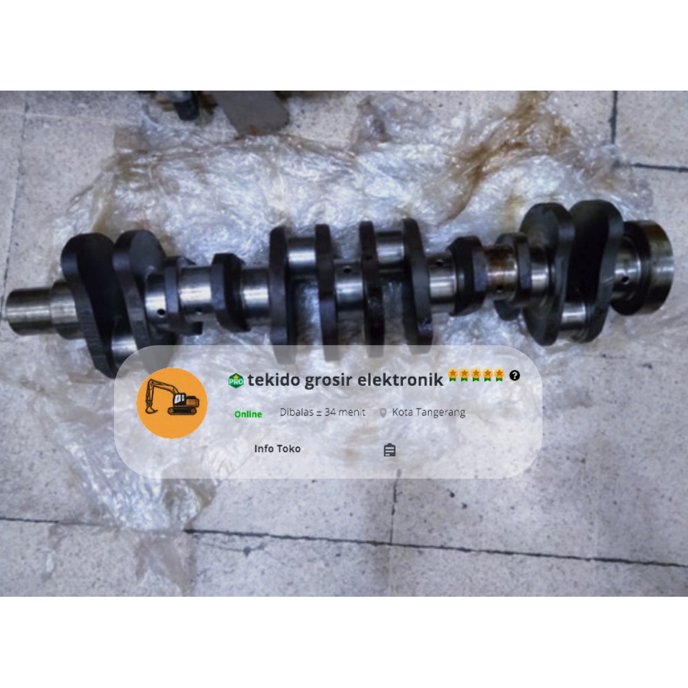 CRANKSHAFT PC200-7 6D102 6BT 6735-01-1310