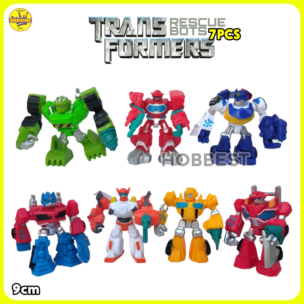 Jual Action Figure TRANSFORMERS Set Isi 7 Pcs - Miniatur Pajangan ...