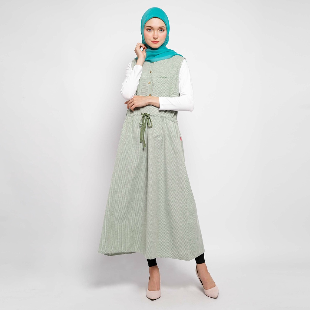 Cressida Gamis Ladies Green - LLGBU.CB704J