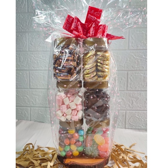

Paket Coklat Jar isi 6 berat 1Kg/Paket Cokelat Lebaran Murah / Hamperes Lebaran Jar Economis