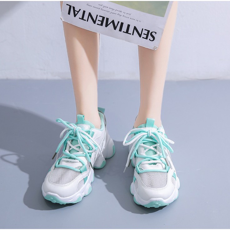 TBIG [COD] Sneakers Import Ulzzang IC SPORT Sepatu Fashion Gaya Korea Style Sepatu Wanita