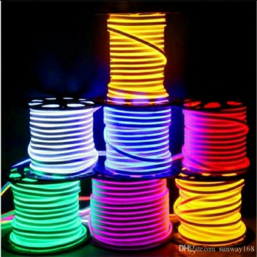 Lampu Hias Led Neon Flex 220V Led Strip Selang Flexsible Per Meteran