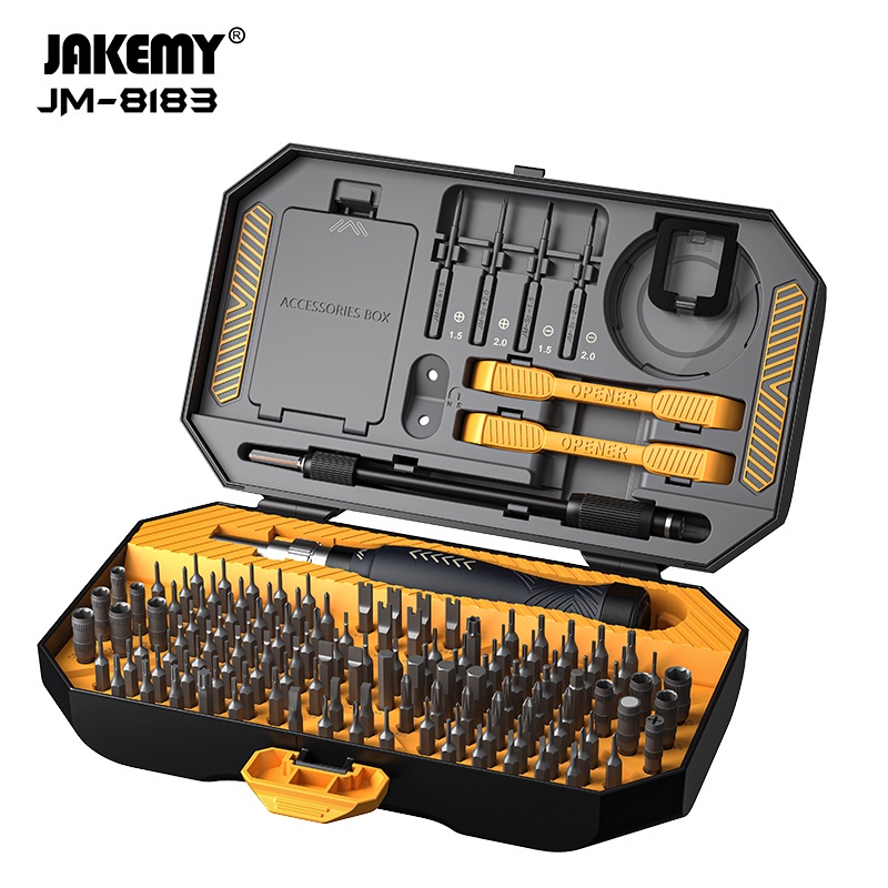 Jakemy JM-8183 145in1 Tools Kit Obeng Set