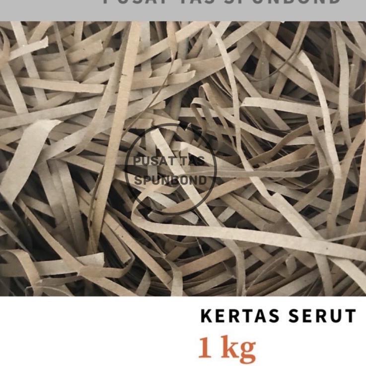 

[KODE NTFIE] Kertas Serut 1 Kg / Kertas Cacah / Shredded Paper / Kertas Suwir Packing / Kertas Coklat Serut