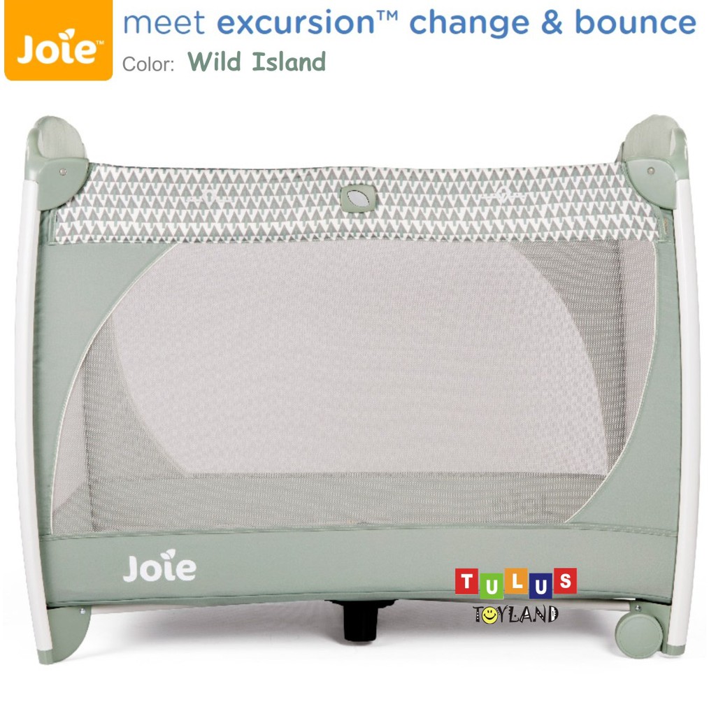 Box Baby Joie Excursion Change and Bounce Travel Cot Tempat Tidur Bayi Premium