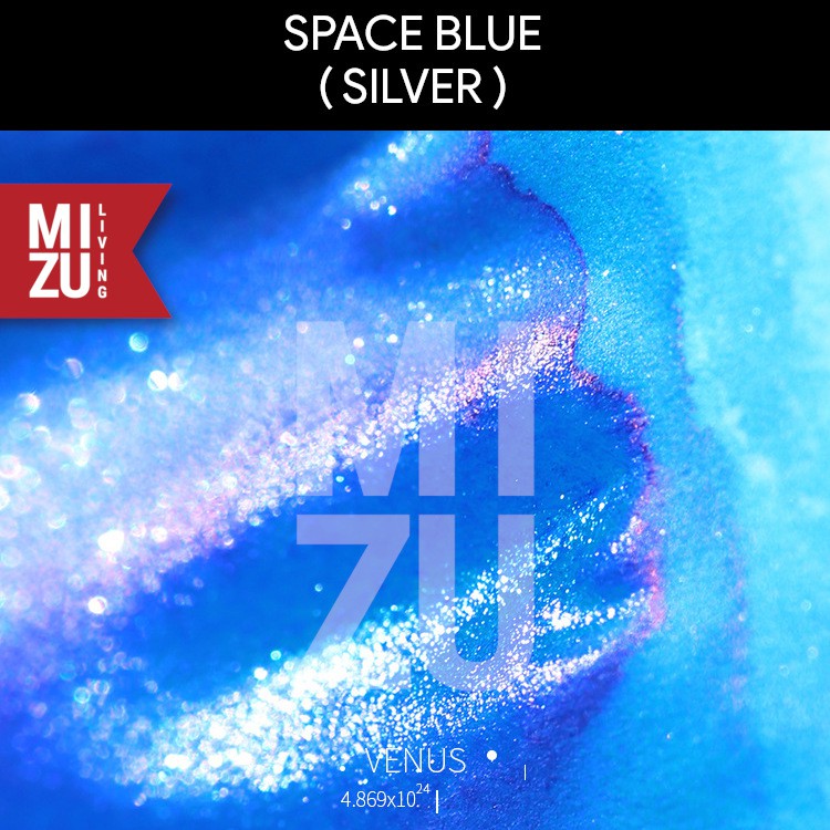 TRAMOL GOLD SERIES 25ml SHIMMERING Fountain Pen INK Tinta Glitter Emas Perak-SPACE BLUE S
