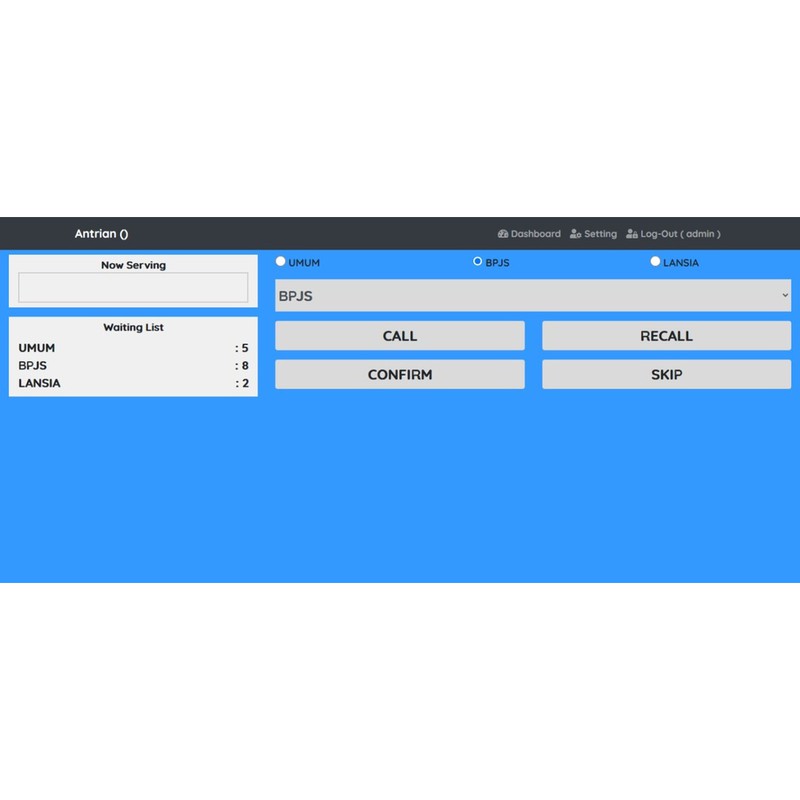 Software antrian berbasic web