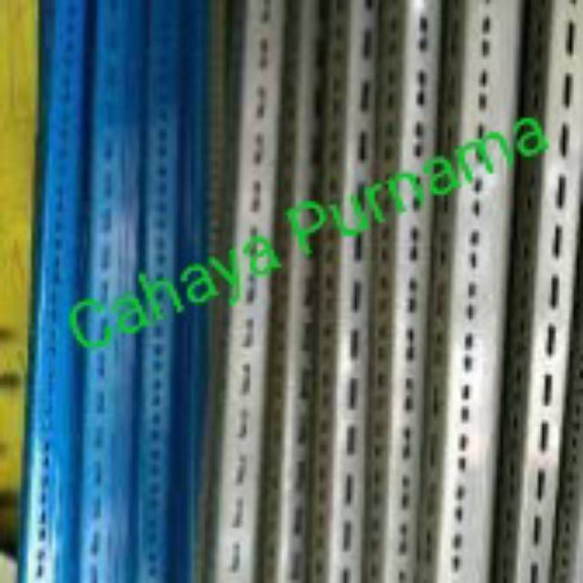 Besi siku tebal 2 mm, panjang 3 m