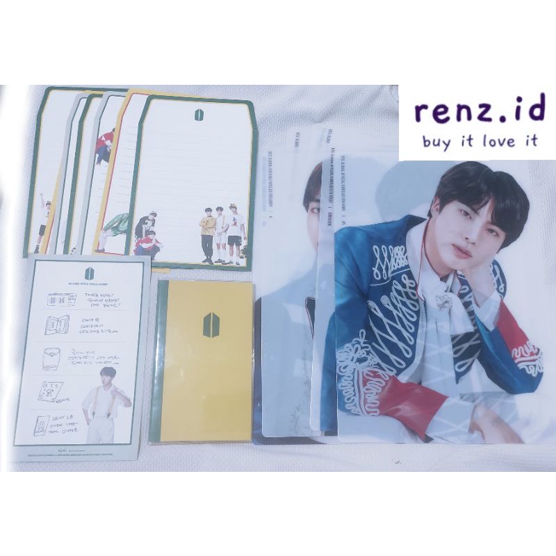BTS 5th army kit - letter, user guide, clear photo, poster, notebook army kit 5th official