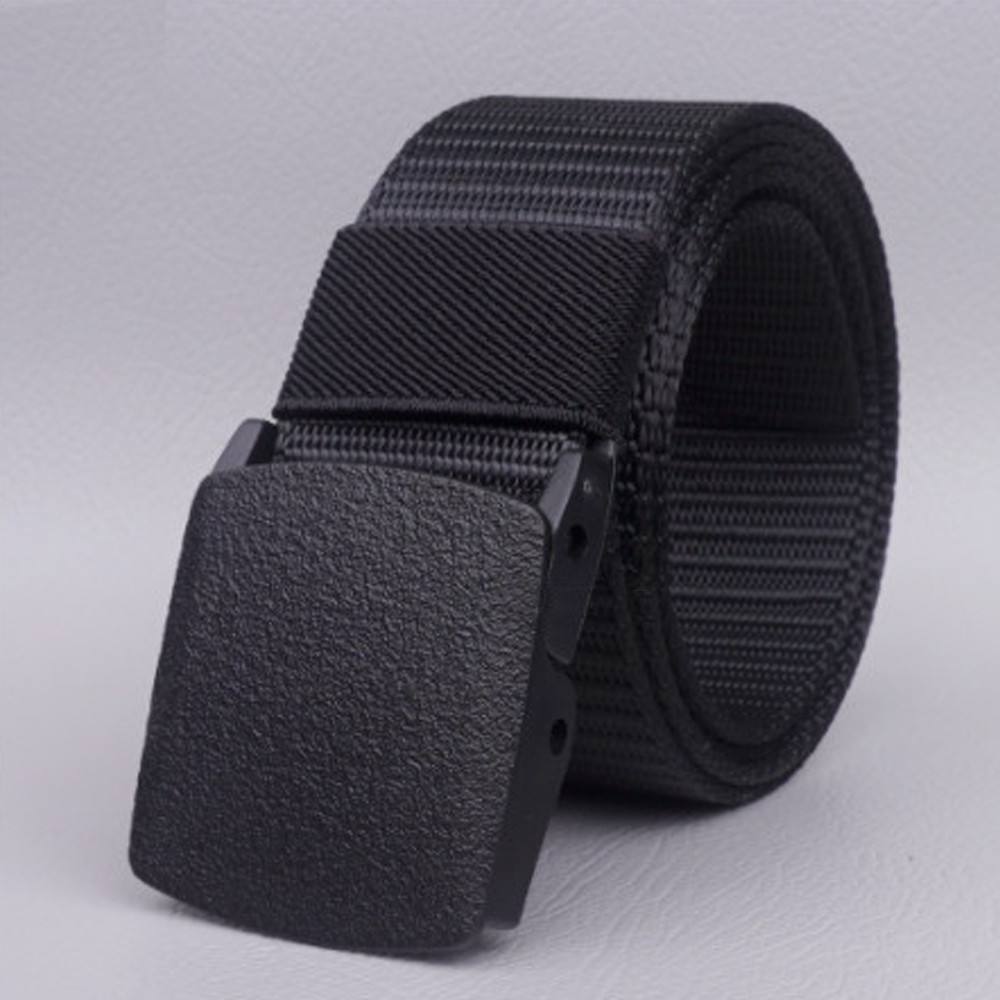 SHOPEE 6.6 SUPER SALE!! GESPER IKAT PINGGANG CANVAS TACTICAL MILITARY BELT ANTI METAL DETECTOR / SABUK DISTRO MURAH 100