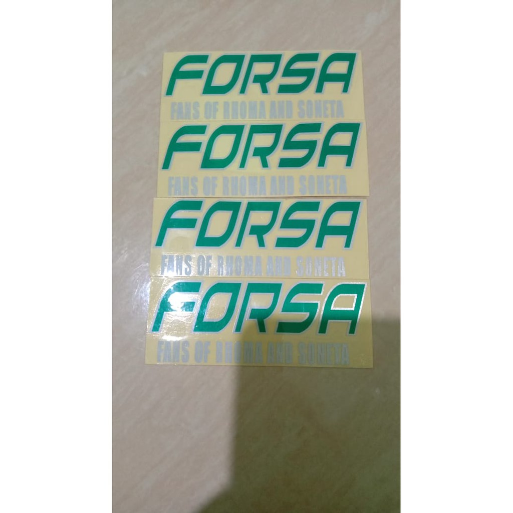 

Stiker Forsa (Fans of Rhoma and Soneta), Stiker Cutting