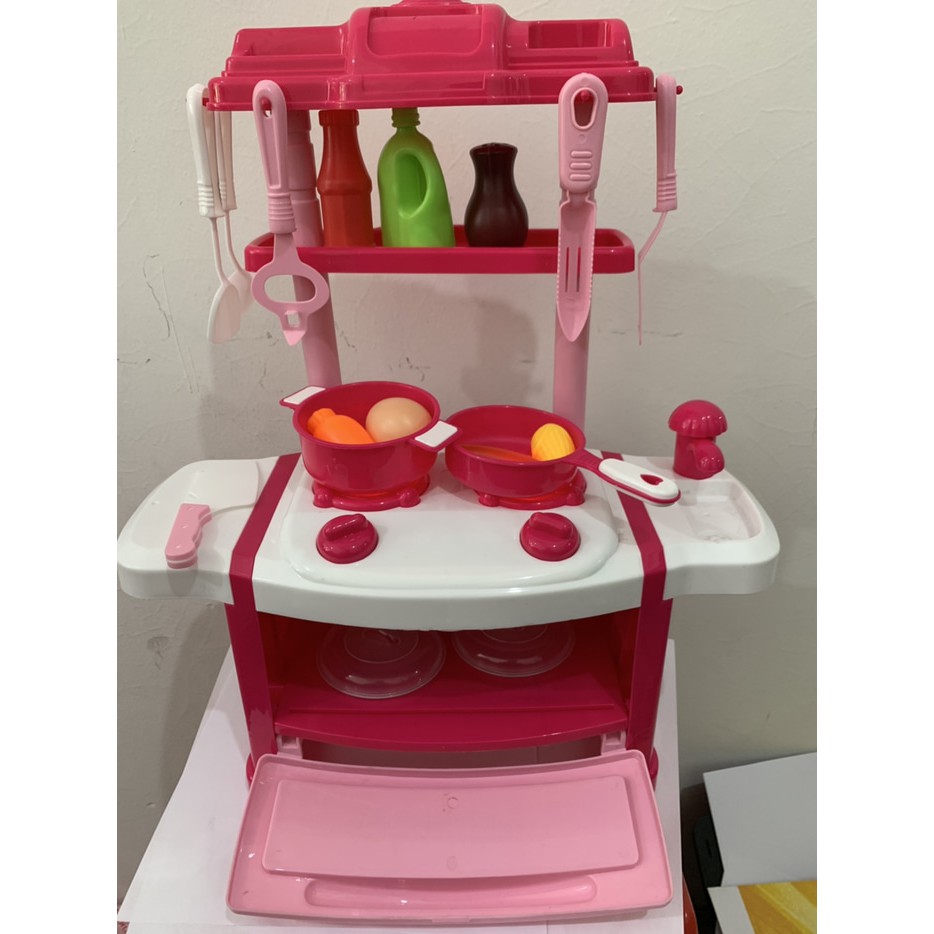 mainan anak masak - masakan / kitchen play set ada suara dan lampu